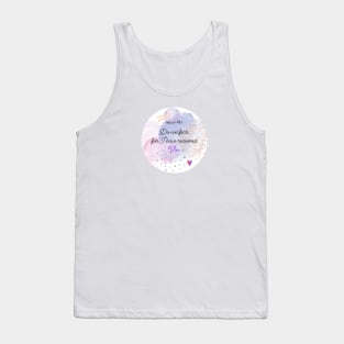 Bible verse - Christian gift Tank Top